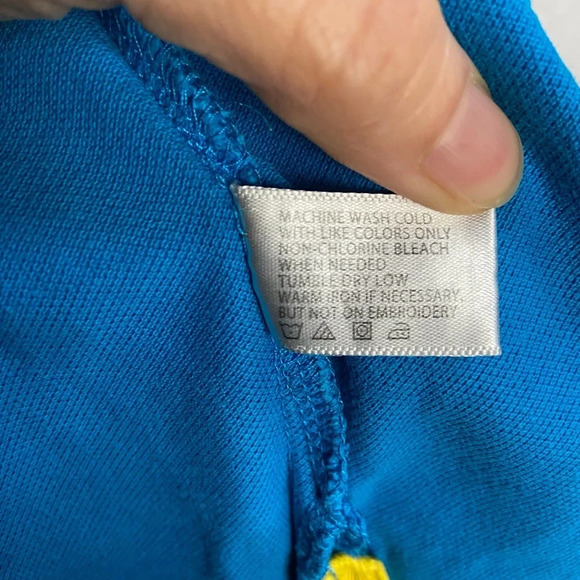 U.S Polo  Assn. Large Embroidered Logo Collar shirt Sz M - Picture 10 of 13